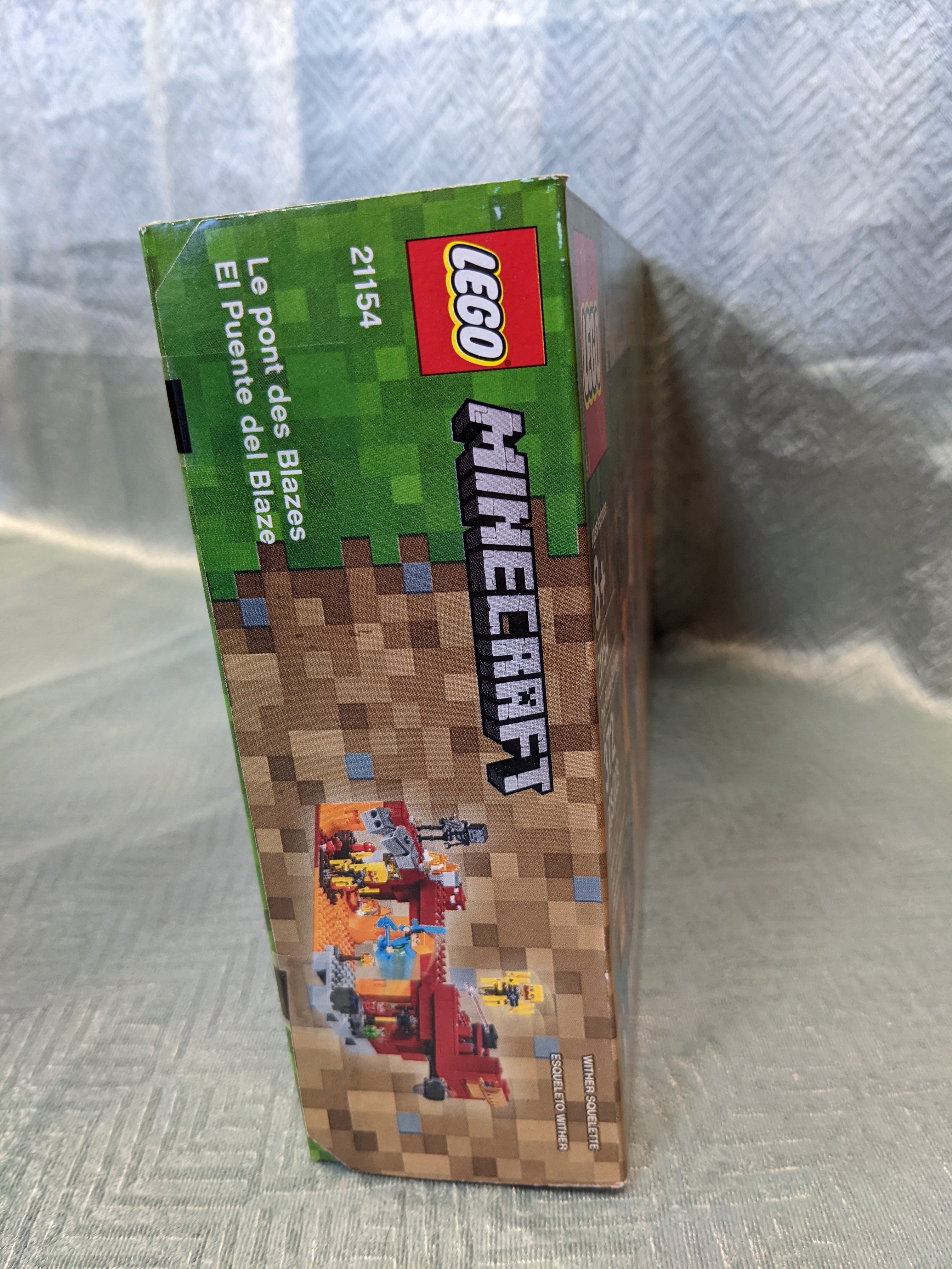 LEGO Minecraft The Blaze Bridge 21154 Building Kit (370 Pieces) (7544048484590)